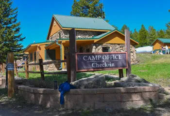 Camp Tumbleson Check-In Office