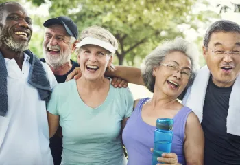 Group of adults smiling 