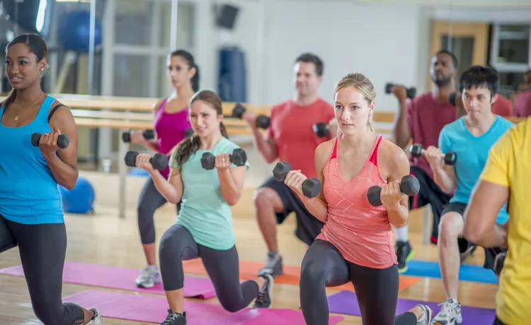 Group Exercise Lifting