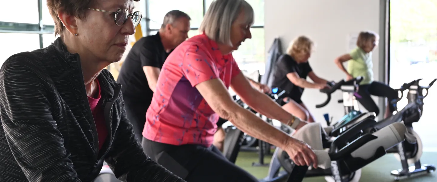 Pedaling for Parkinsons class 