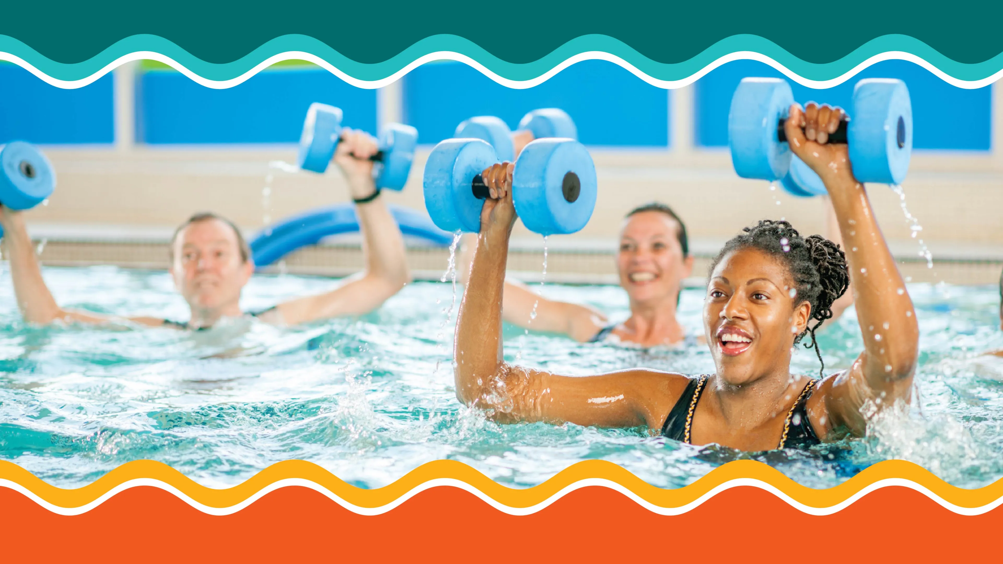 Summer water fitness classes