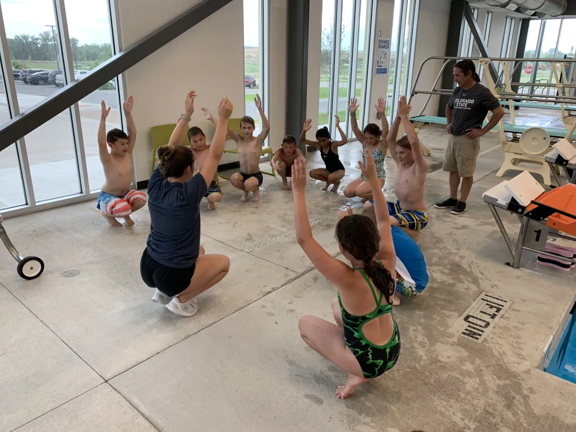 YMCA Diving Class