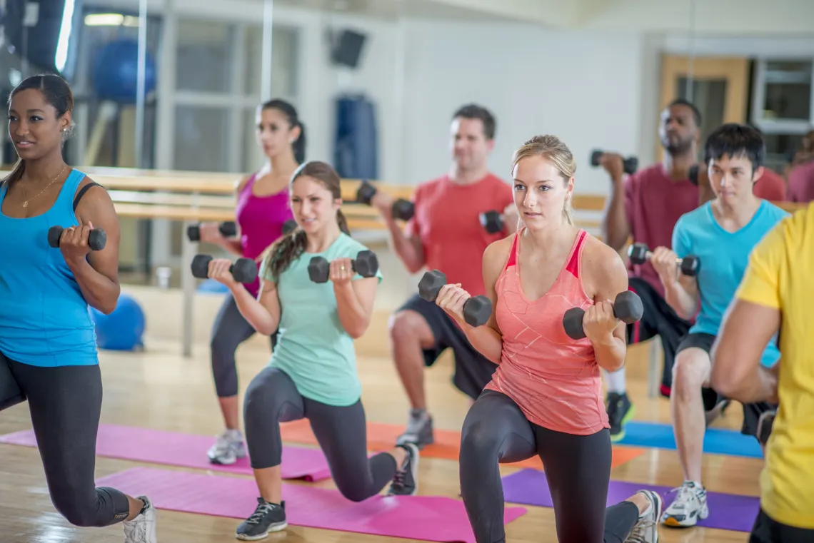 Group Exercise Lifting