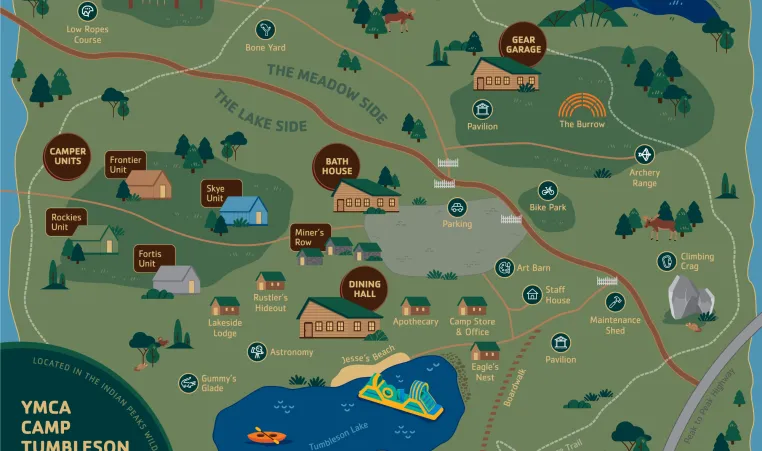 CTL Tumbleson Camp Map